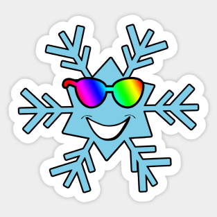 Cool Snowflake Sticker